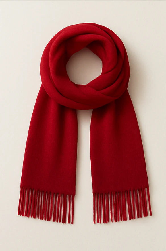 MIKASA SCARF RED