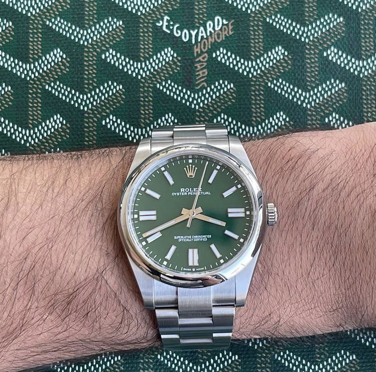rolex royale (green)